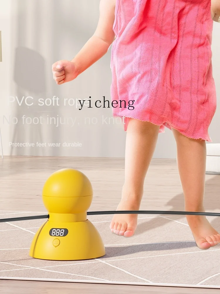 Yy Intelligent Automatic Rope Skipping Machine Children Training Electronic Counting Fat Burning Artifact