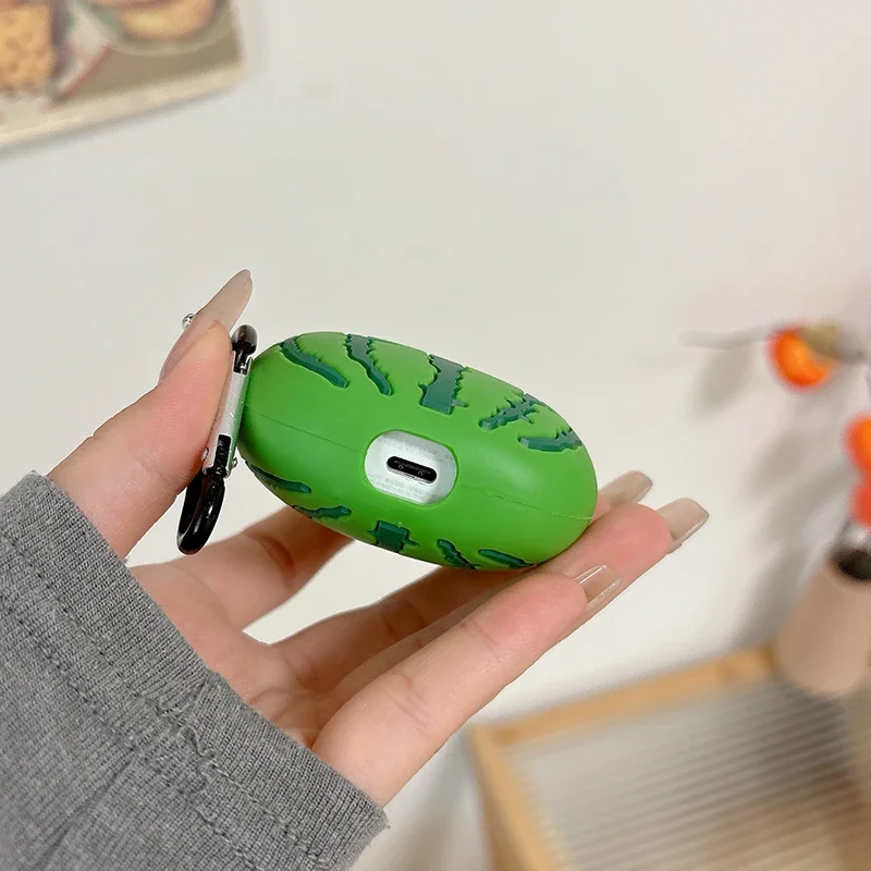 Watermelon Cute Lovely Case for Samsung Galaxy Buds Pro Live FE 2 Buds2 Pro Cover Protective Shell for GalaxyBuds 3 Buds3