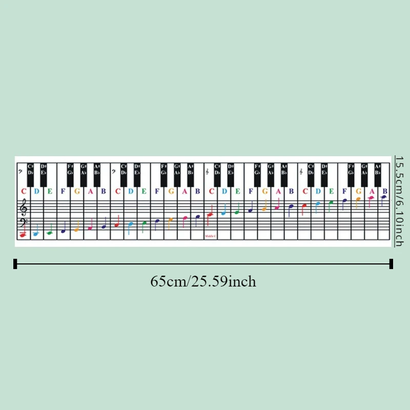 61 key 88 key piano keyboard comparison table staff piano comparison chart electronic piano fingering practice card