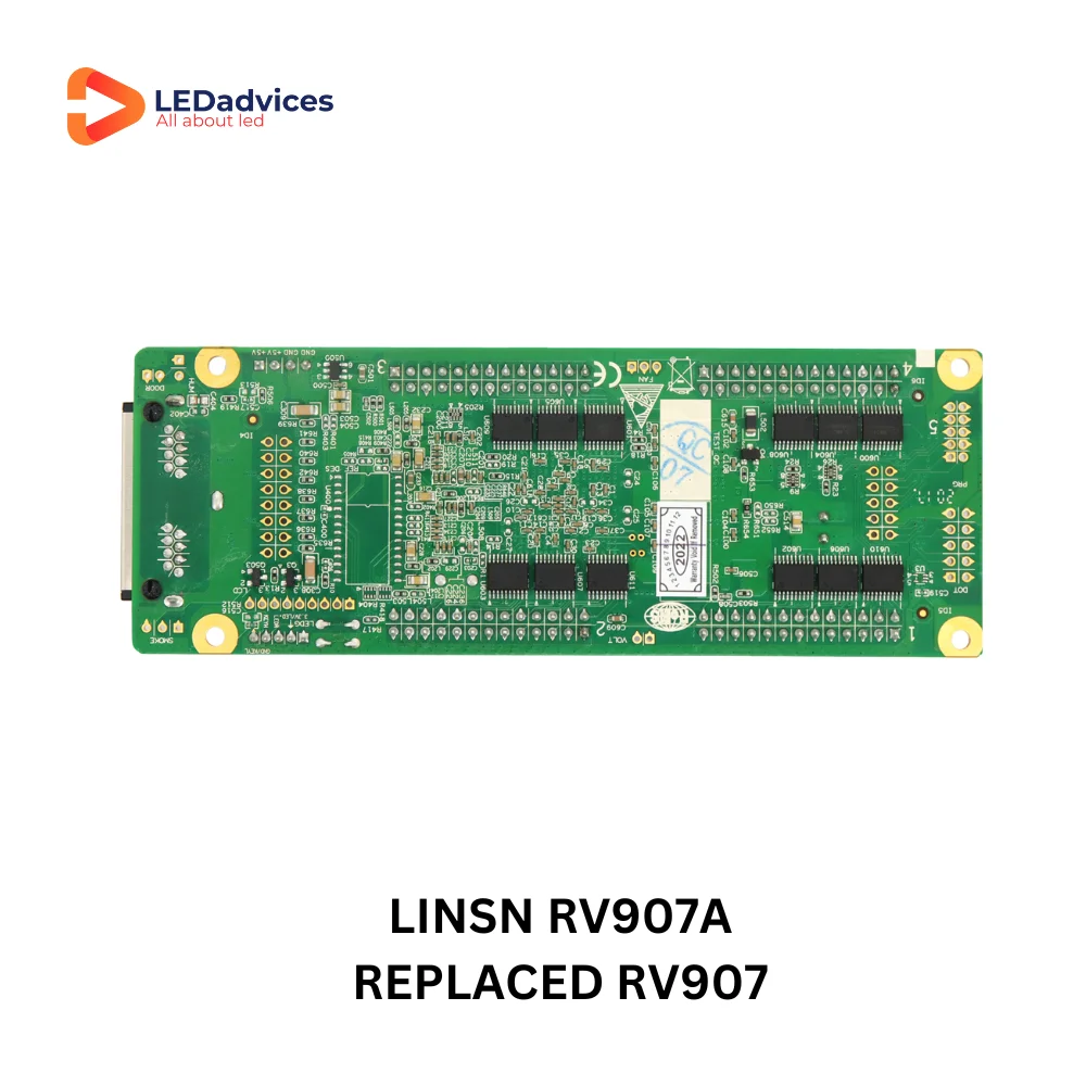 Linsn-Receber O Receptor Do Cartão, Tela De LED, Painel De Aluguel, RV907, RV907, Substituído