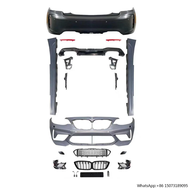 

F22 Upgrade M2C Style Body Kit Suitable for 2 Series F22 Modified M2C Front Bumper Rear Bumper