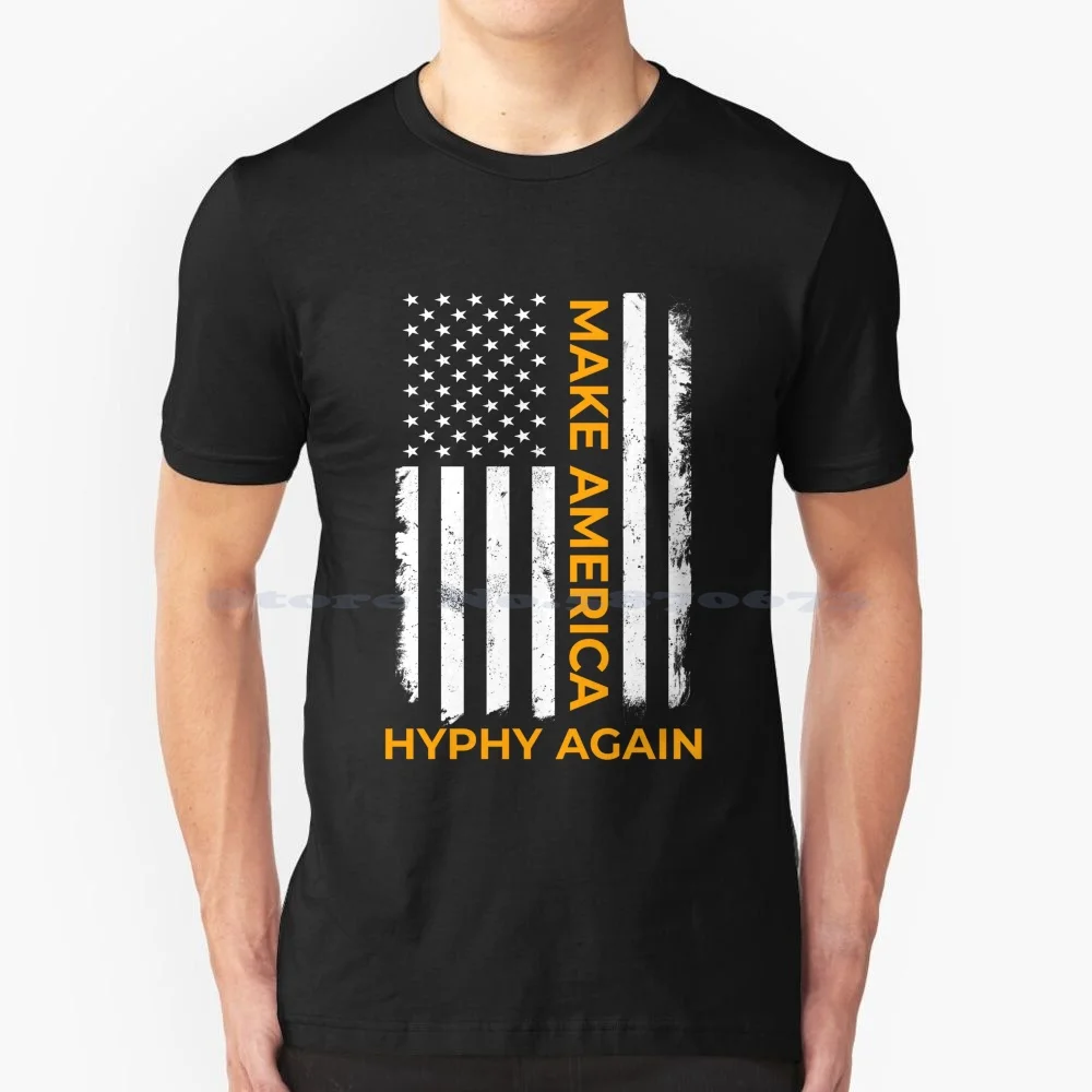 Make America Hyphy Again T Shirt 100% Cotton Tee Make America Hyphy Again Hyphy Club San Francisco Vallejo Oakland California