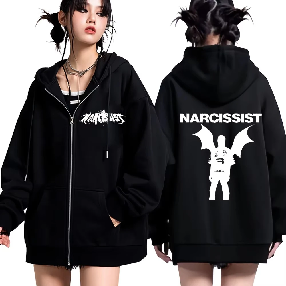 مغني الراب Playboi Carti أنا موسيقى هوديس أفيون كين كارسون النرجس بلوزات طويلة الأكمام الرجال النساء المتضخم زمم معاطف علوية