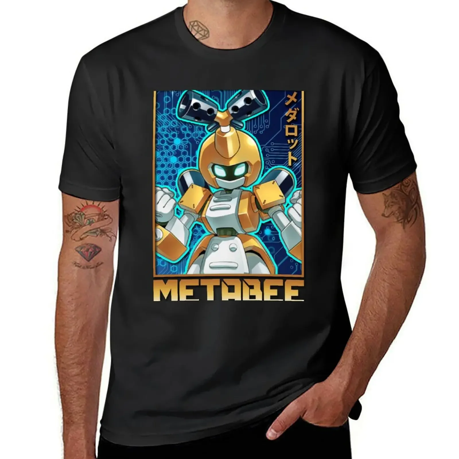 Medabots - Metabee T-Shirt oversizeds cute tops mens t shirts casual stylish