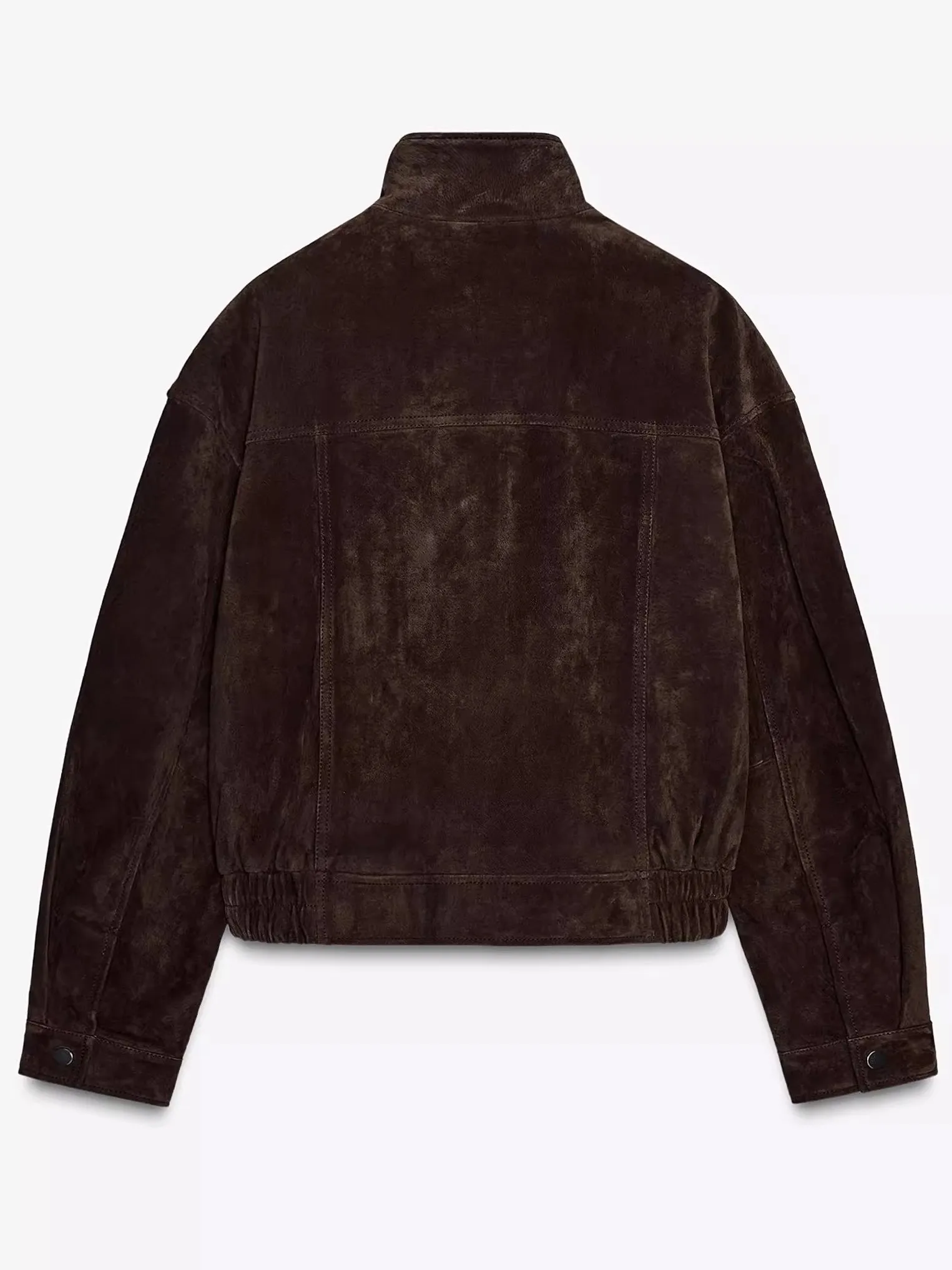 Manteau de pilote Jaet pour femmes, nouvelle collection automne 2025 ket, décoré en Faux daim, vêtements d'extérieur, coupe cintrée, Vintage