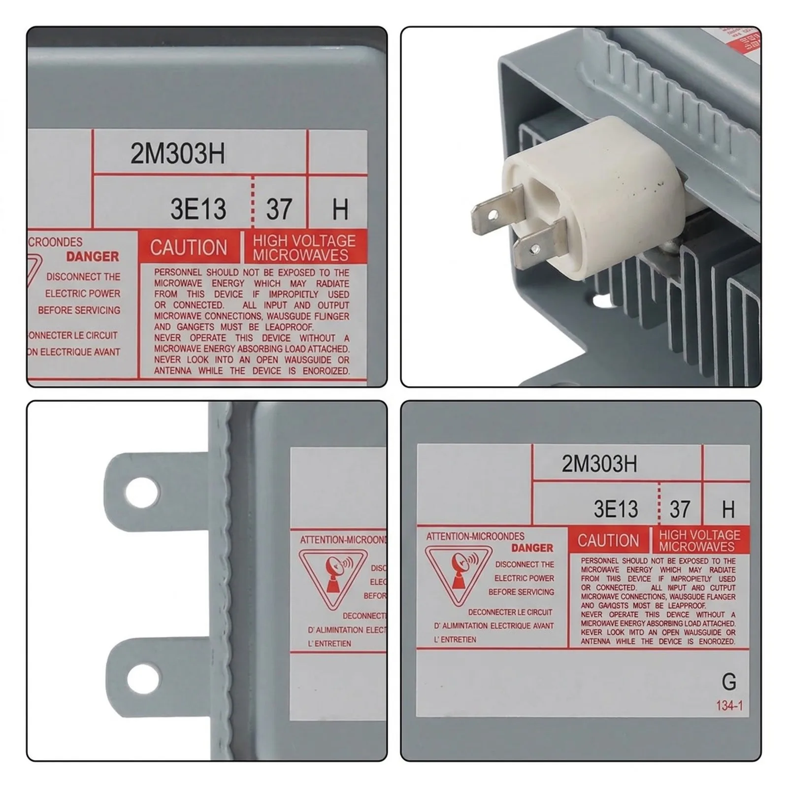 Aerodynamically Designed Microwave Magnetron for Model 2M303H Delivering Reliable Performance with a Stable Base Plate