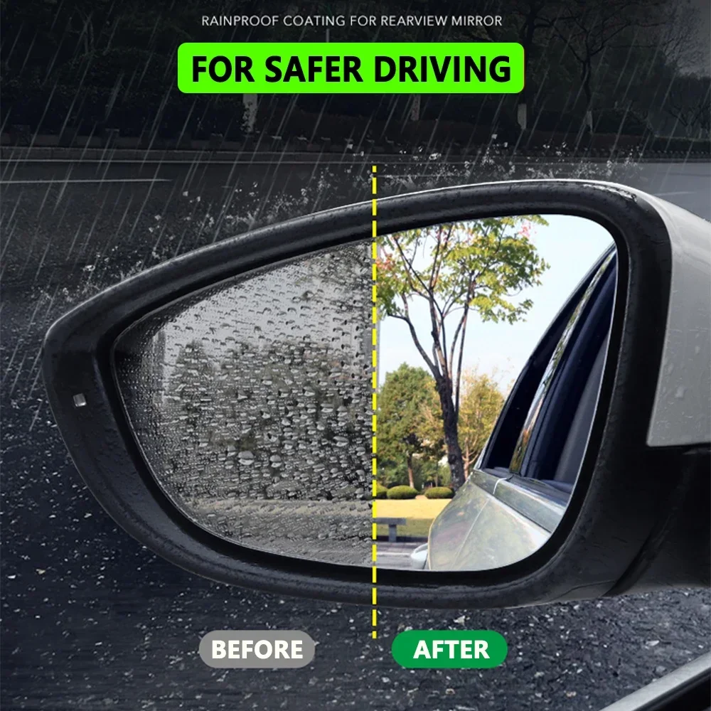 Full Cover Anti Fog Film For Citroen DS 3 DS3 2009~2018 Rearview Mirror Rainproof Anti Fog Films Clean Car Sticker Accessories