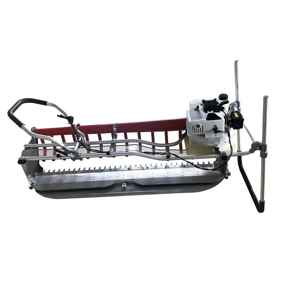 High Quality G4k Engine 1200mm Tea Harvester Two Men Combine Harvesting Machine