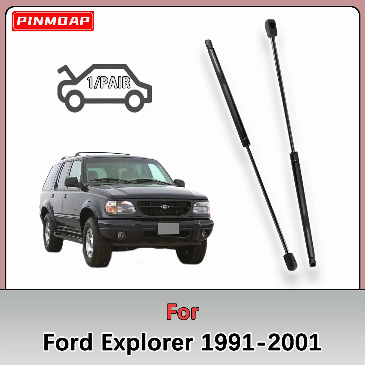 

Передние газовые стойки капота, пружинная планка для Ford Explorer 1991-2001 OE F67Z16C826AB F67Z16B826AA RB8795537 Опорная штанга подъема капота