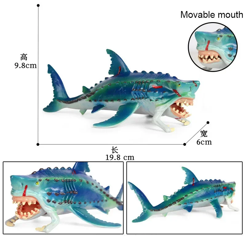 

Novelty And Interesting Children Simulation Animal Model Fantasy World Monster Fish Ocean Monster Fish Toy Ornament Gift