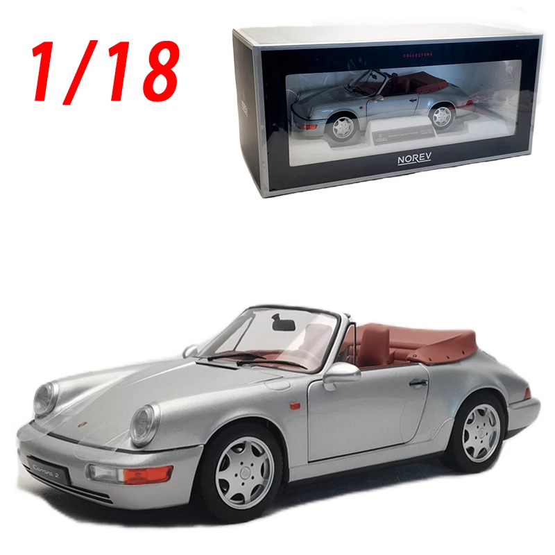 

NOREV Diecast 1/18 Scale Porsche 911 Carrera 2 Alloy Car Model Porsche Carrera Limited Edition Model Toys for Boys Gift