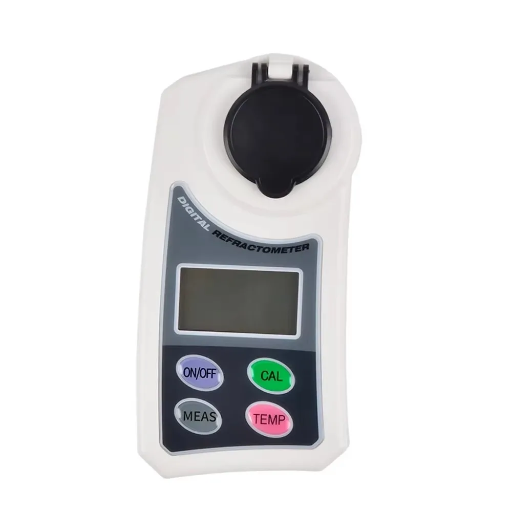 Digital ATC Refractometer 0-55% Brix Sugar Content Meter for Fruits Vegetables Beverages Beer Food Processing Home