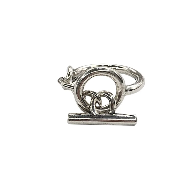 925 Sterling Silver Round Adjustable Rings for Women