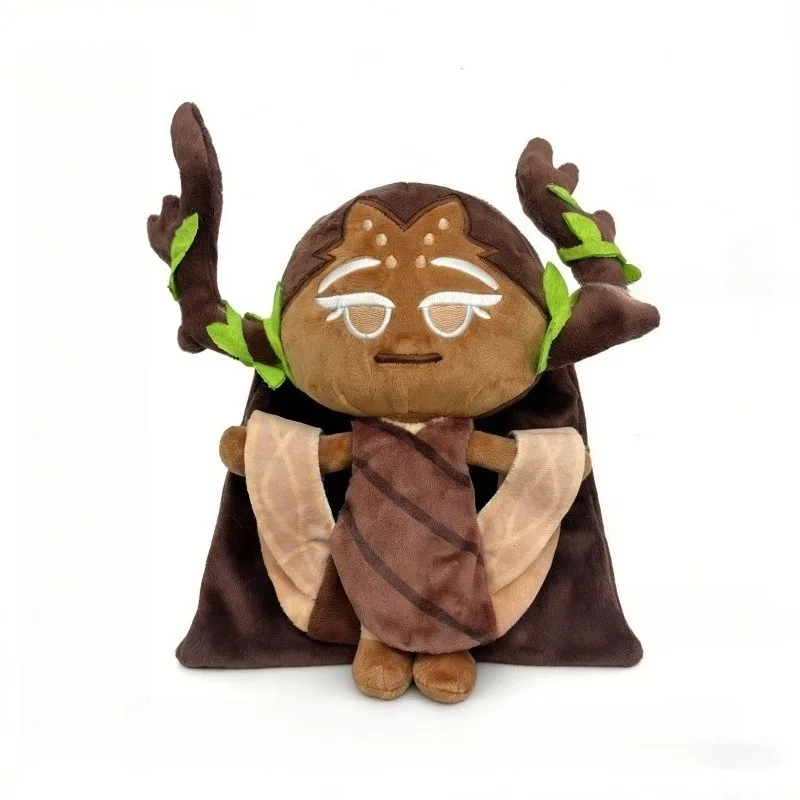 25cm New Shadow Milk Cookie Plush Cookie Run Kingdom Plush Toys Statue Collection Room Decoration Kids Toy Friends Birthday Gift