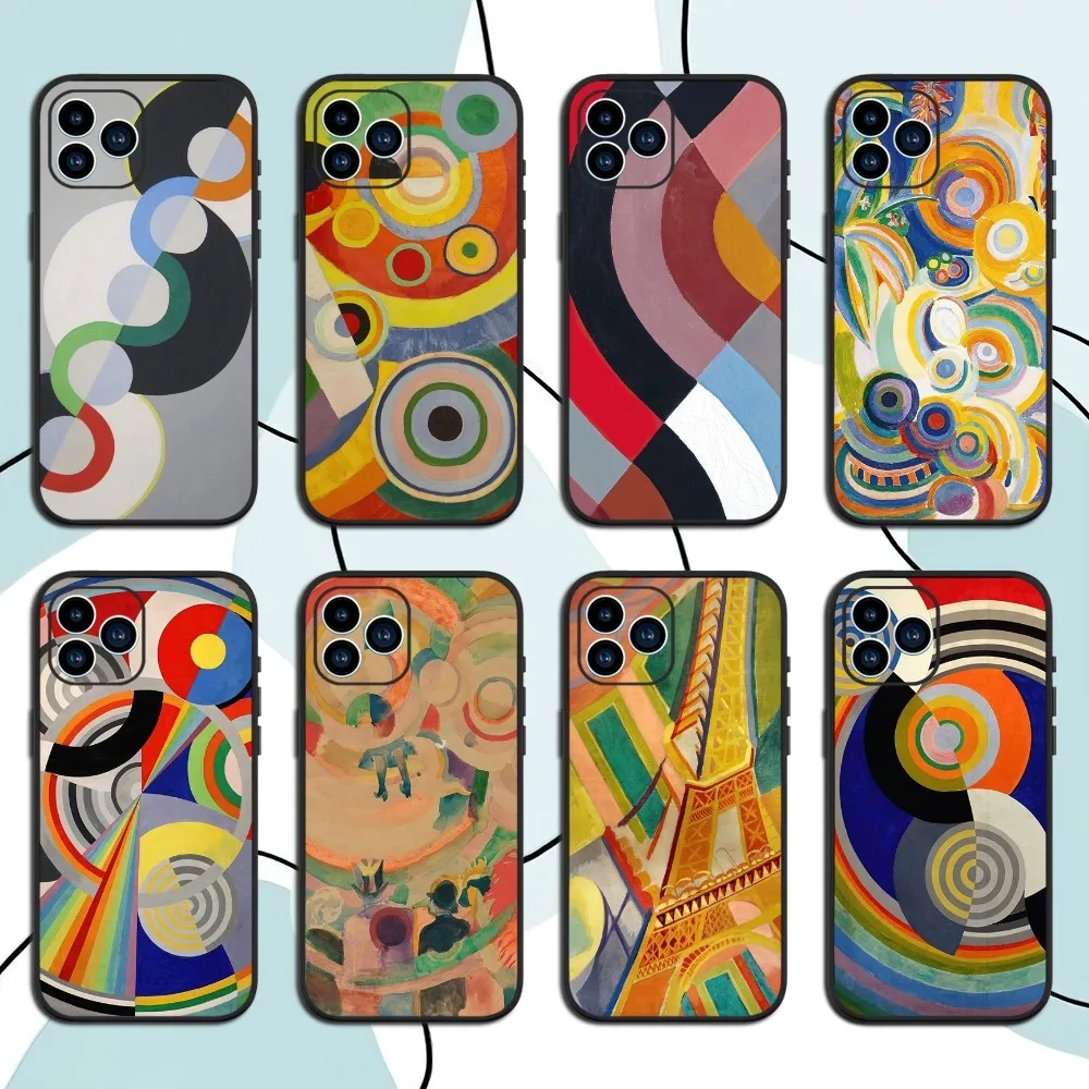 Art Robert Delaunay Phone Case  For Samsung Galaxy S24 S23 S22 S21 S20 Ultra Plus S20FE FE Cover