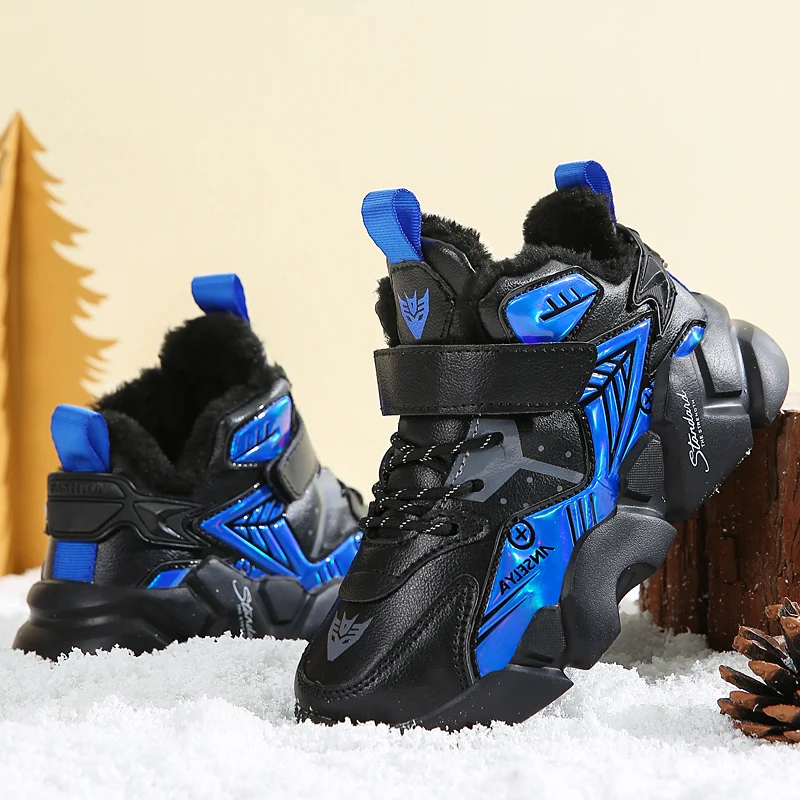 Kids Snow Boots for Boys Girls High Quality Winter Warm Waterproof Children Fashion Sport Shoes Sneakers Girls Snow Boots