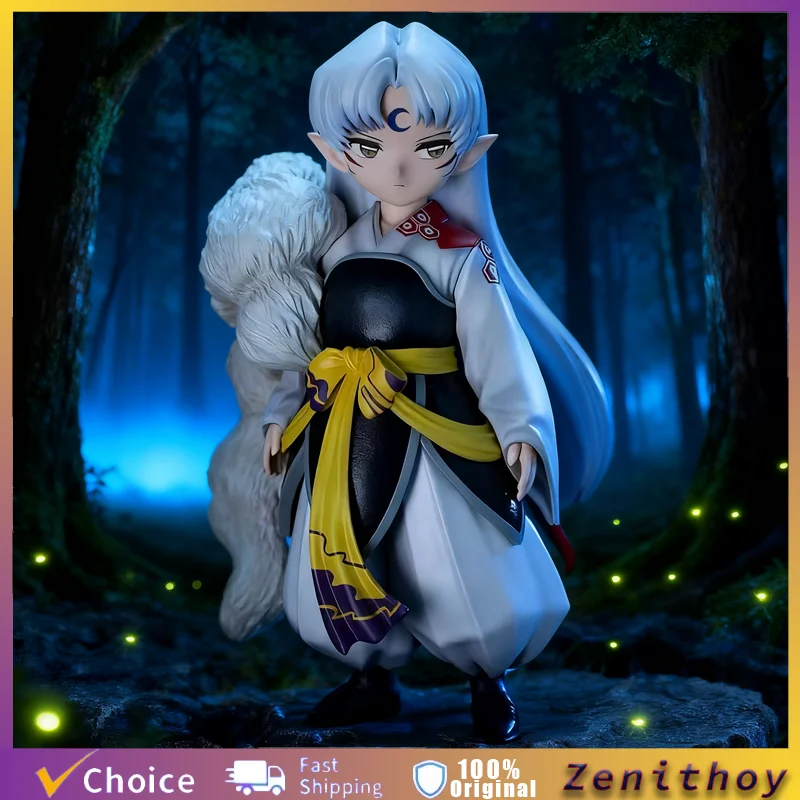 17cm Figurka Inuyasha Sesshoumaru z dzieciństwa, akcesoria anime, model do składania, ozdoba na biurko, prezent dla otaku, niespodzianka anime, kolekcja.