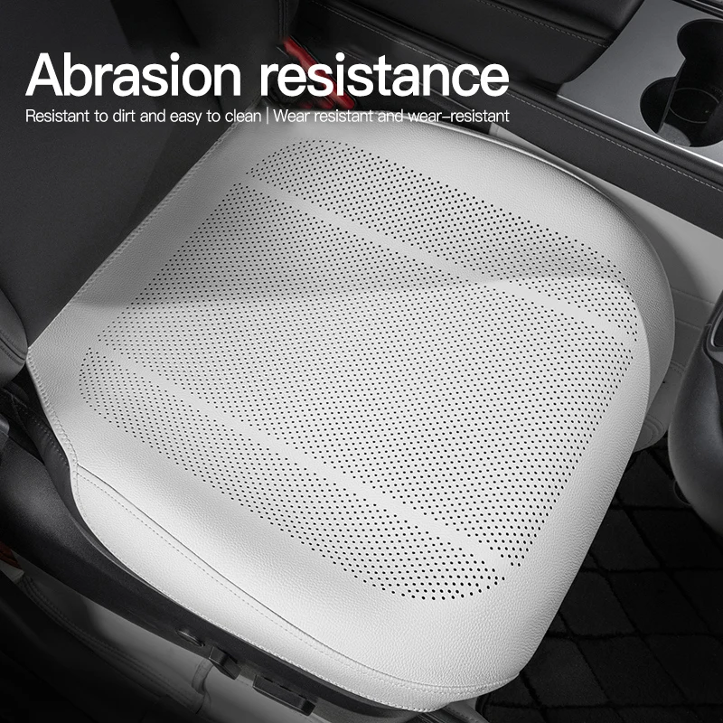 

Soft Leather Car Seat Cover Luxury Breathable Front Seat Protector Cushion For Jeep Renegade Compass Wrangler JK JL Grand Cherok