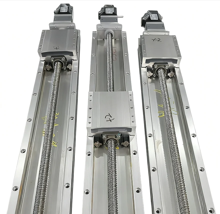 

Heavy Load High Precision Positioning Accuracy Ball Screw Linear Motion Guide Module Motor Bearing Aluminum Alloy XY Axis Linear