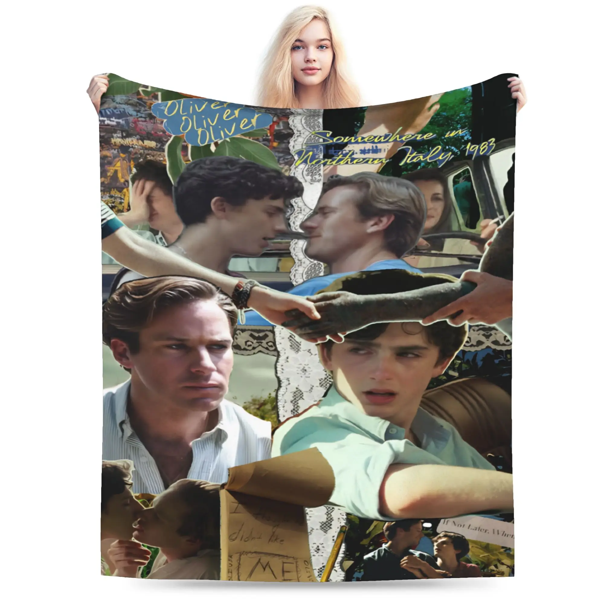 Call Me by Your Name Accessories Blanket Super Soft Warm  Throw Blankets for Living Room Multiple Sizes Throws And Blankets