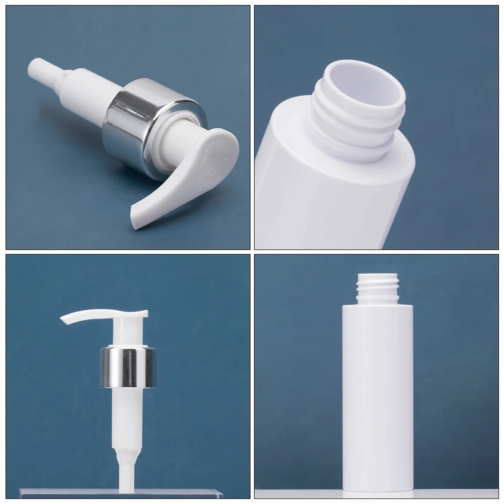 

3 Pcs Thick Plastic Travel Bottles for Cosmetics Skincare Shower Gel Lotions Portable Toiletries Container Refillable Set
