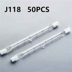 10/50PCS J118 100W 200W 300W LED Glass Tube COB Light Bulb High Power Corn Lamp Replace Halogen Light Wholesale