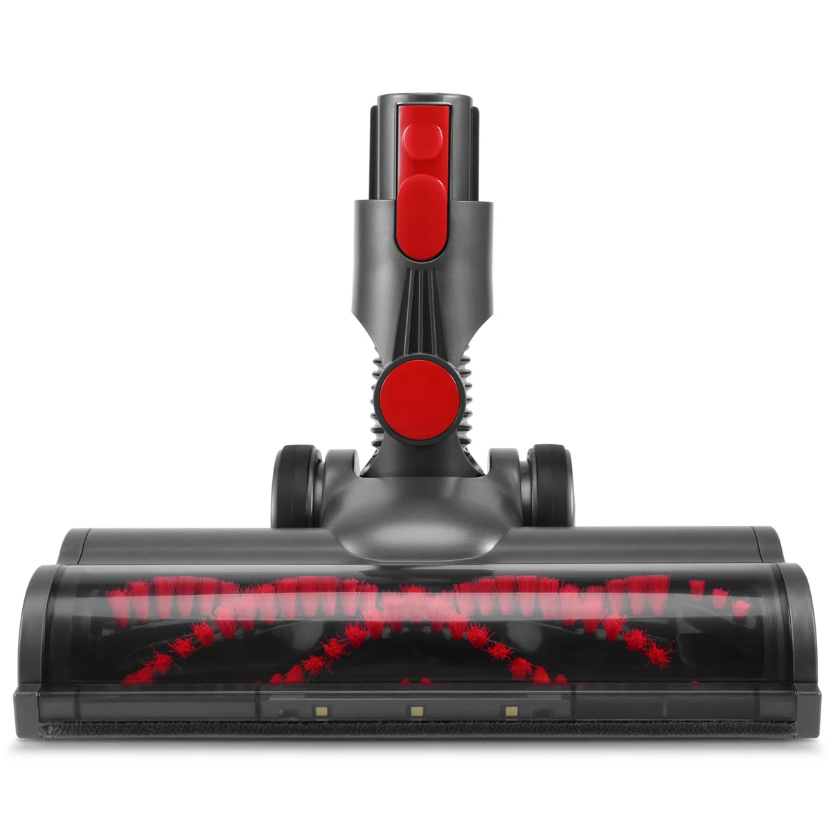 رأس فرشاة توربينية A02V لـ Dyson V7 V8 V10 V11 V15 مكنسة كهربائية مرفق أرضية مع مصابيح أمامية LED