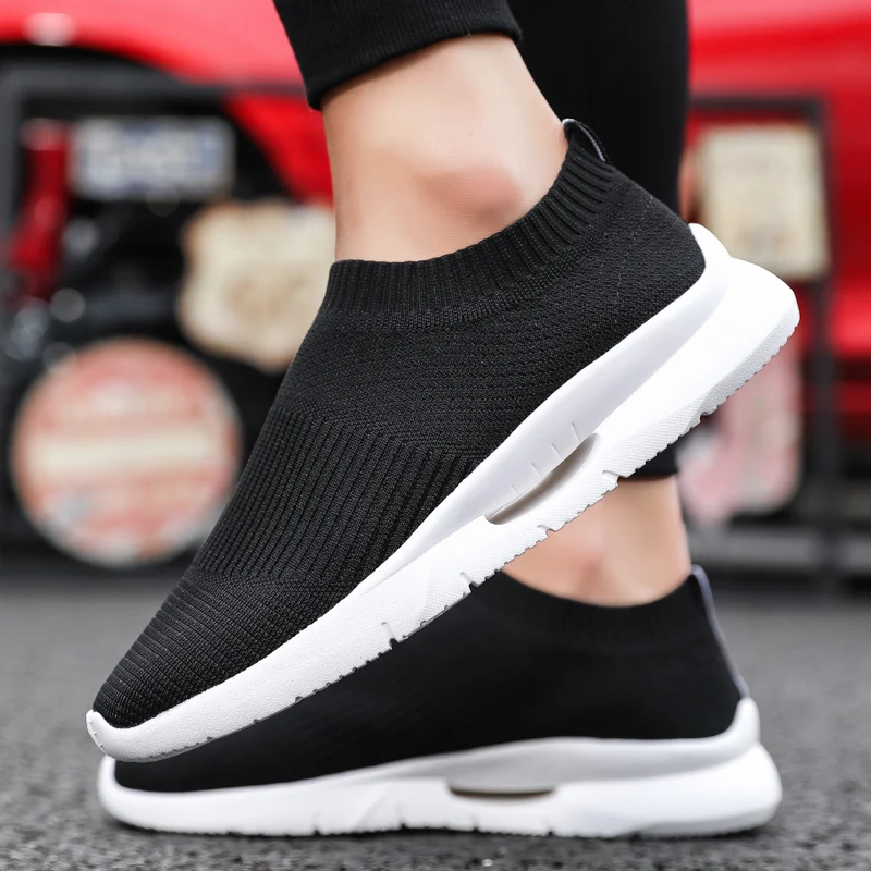 2023 New Comfortable Men Casual Shoes Comfortable Casual Shoes Couple Unisex Men Women Sock Mouth Walking Sneakers Soft Summer