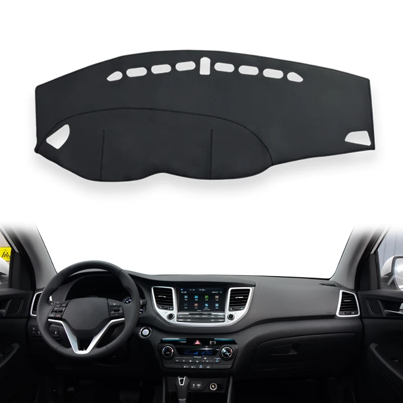 Car Dashboard Cover For Hyundai Tucson 2020 2019 2018 2017 2016 2015 Auto Mats Sun Shade Instrume Panel Accessories Waterproof