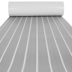 Zelfklevend Schuim Teak Vlondering Eva Foam Boot Vloeren Faux Teak Decking Sheet Accessoires Marine Boot Dek Mat 2400X450X6Mm