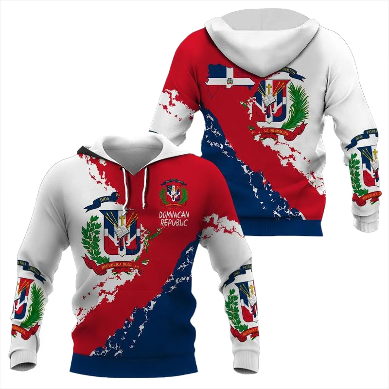 

CLOOCL Dominican Republic Country Hoodies 3D Graphics Printed Hoodie Fashion Pullover Men/Women Long Sleeves Male Costumes