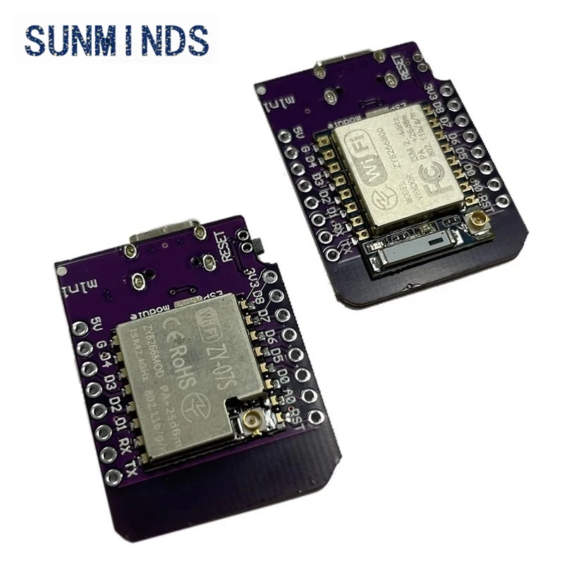 D1 MINI ESP8266 development board serial port wireless WiFi onboard ESP-07/07S module