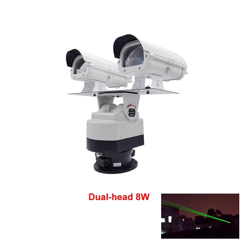 520nm Double Head 8W 12W Waterproof Highway Warning Lights  Bird Repellent Outdoor Landmark Lights Bird Repellent Equipment