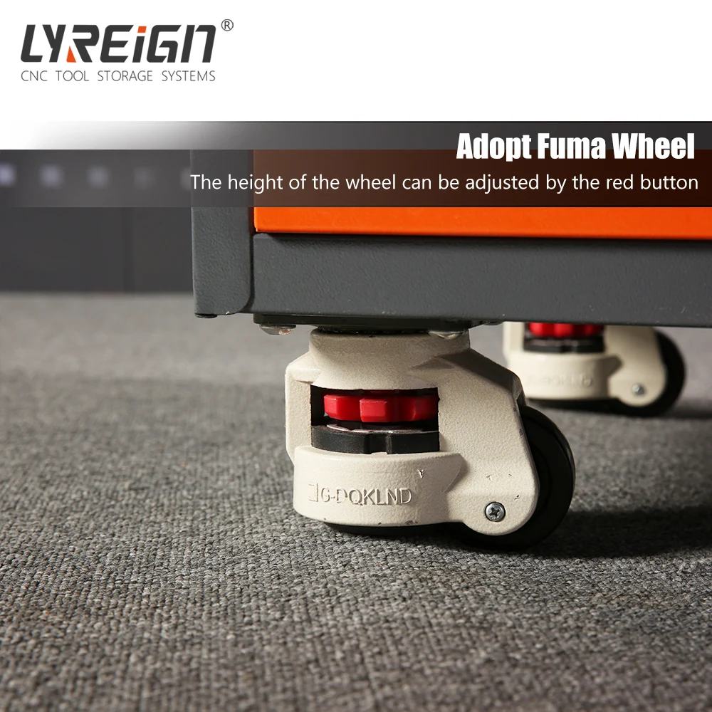 Six-drawer Heavy-duty CNC Tool Cart Workbench Operation Table Special Marble for Machining Center Cnc Workbench