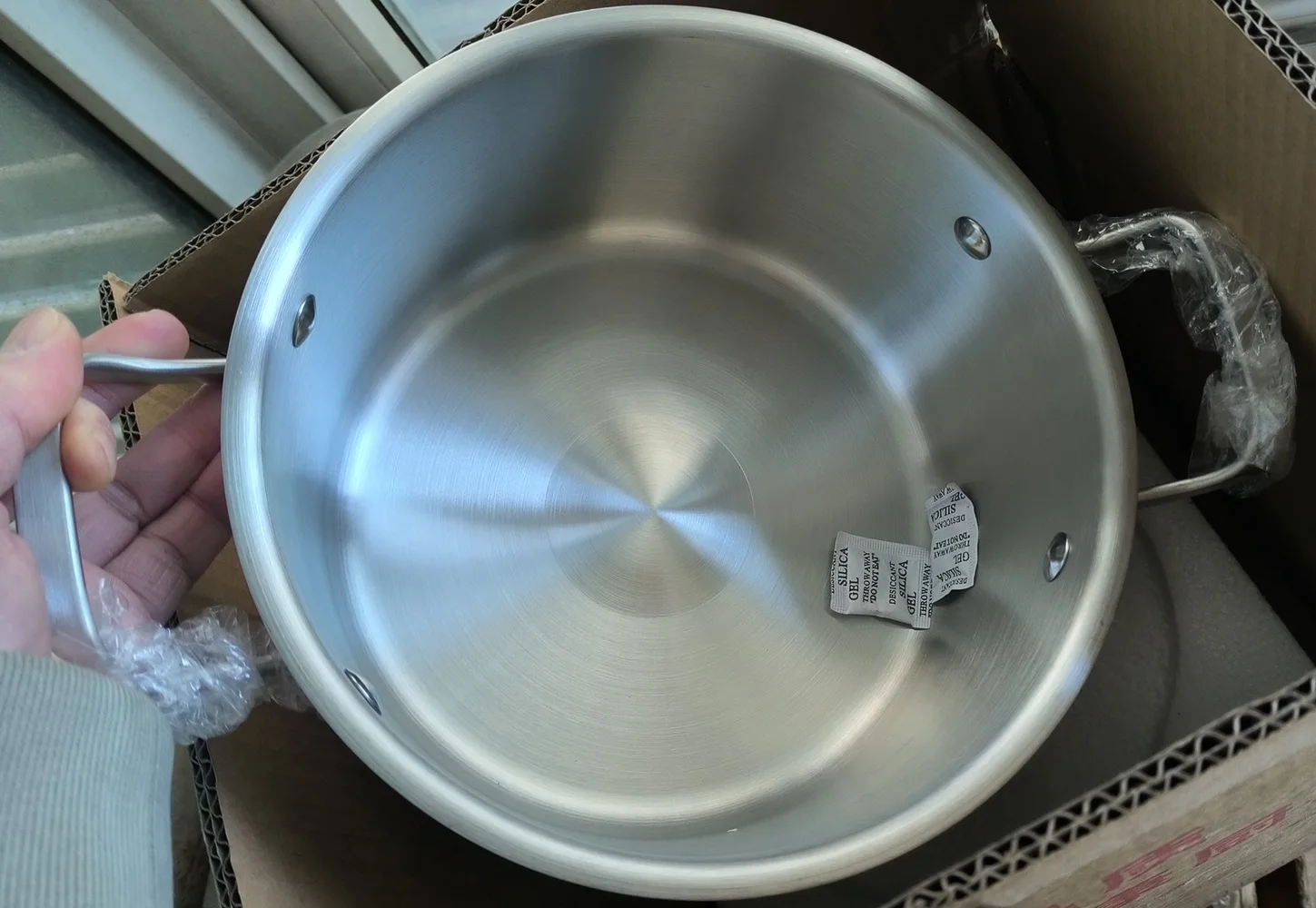 food grade thick stainless steel soup pot gas cooker stewed chicken