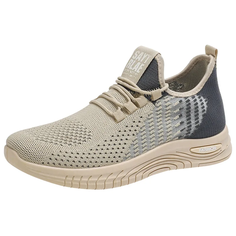 Baskets en maille respirante pour hommes, chaussures de course en plein air, chaussures de sport pour hommes, décontracté, léger, unisexe, athlétique, été, nouveau, 2024