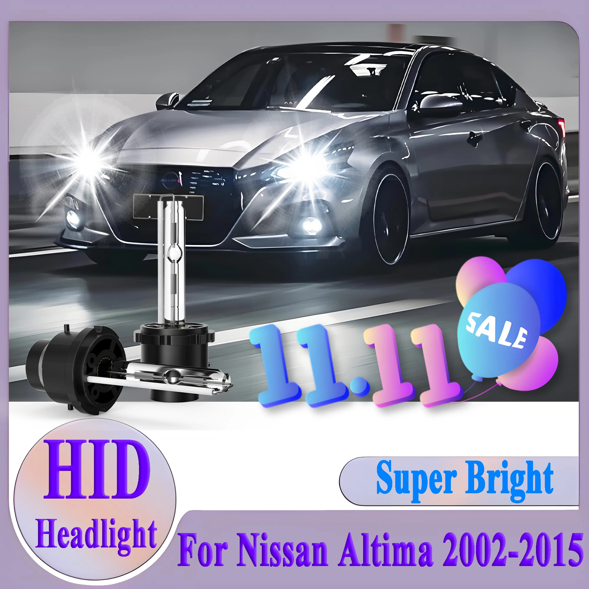 

2 шт. D2S 35 Вт 6000 К белая ксеноновая HID фара сменная лампа ближнего света супер яркая для Nissan Altima 2002-2014 2015 1:1 дизайн