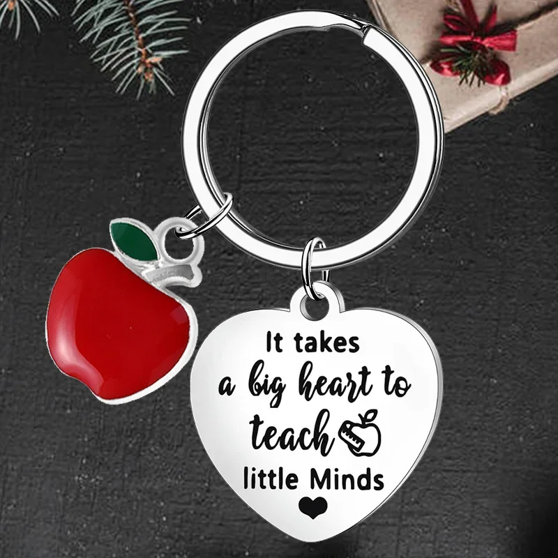 

Cute Teacher Graduation Gifts Keychain Teacher Key chain Keyring Holder Teachers ' Day gift Thank You Gifts