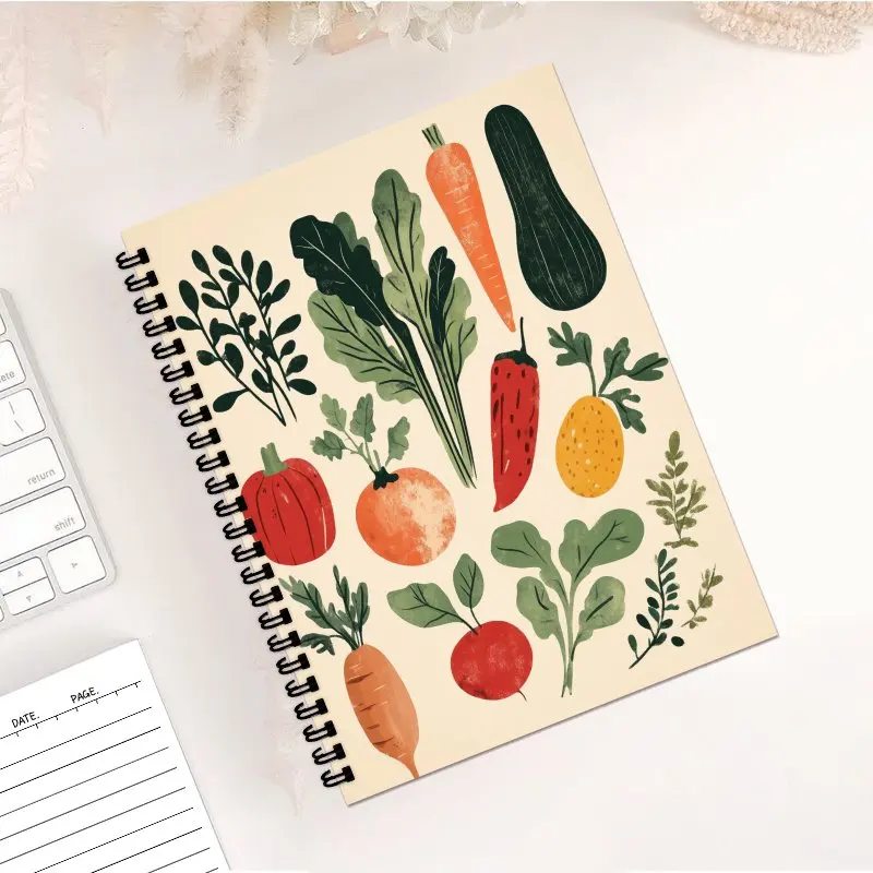 

Интересный блокнот со спиральной пружиной, 50 листов (100 страниц), подходит для письма и ведения дневника, подходит для работы, офиса и учебы.