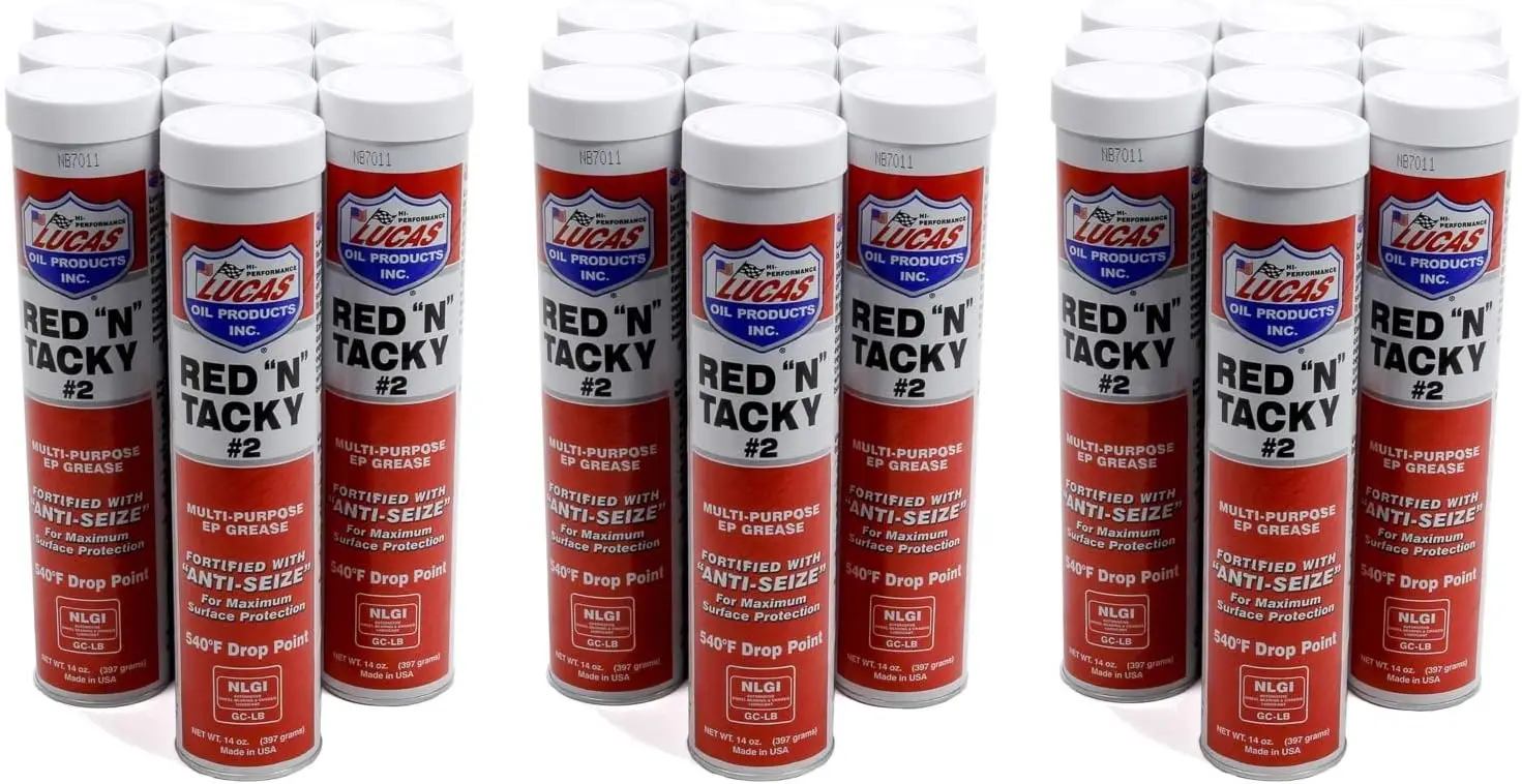 

Red-N-Tacky Grease - 14 oz. Tube, (Case of 30)