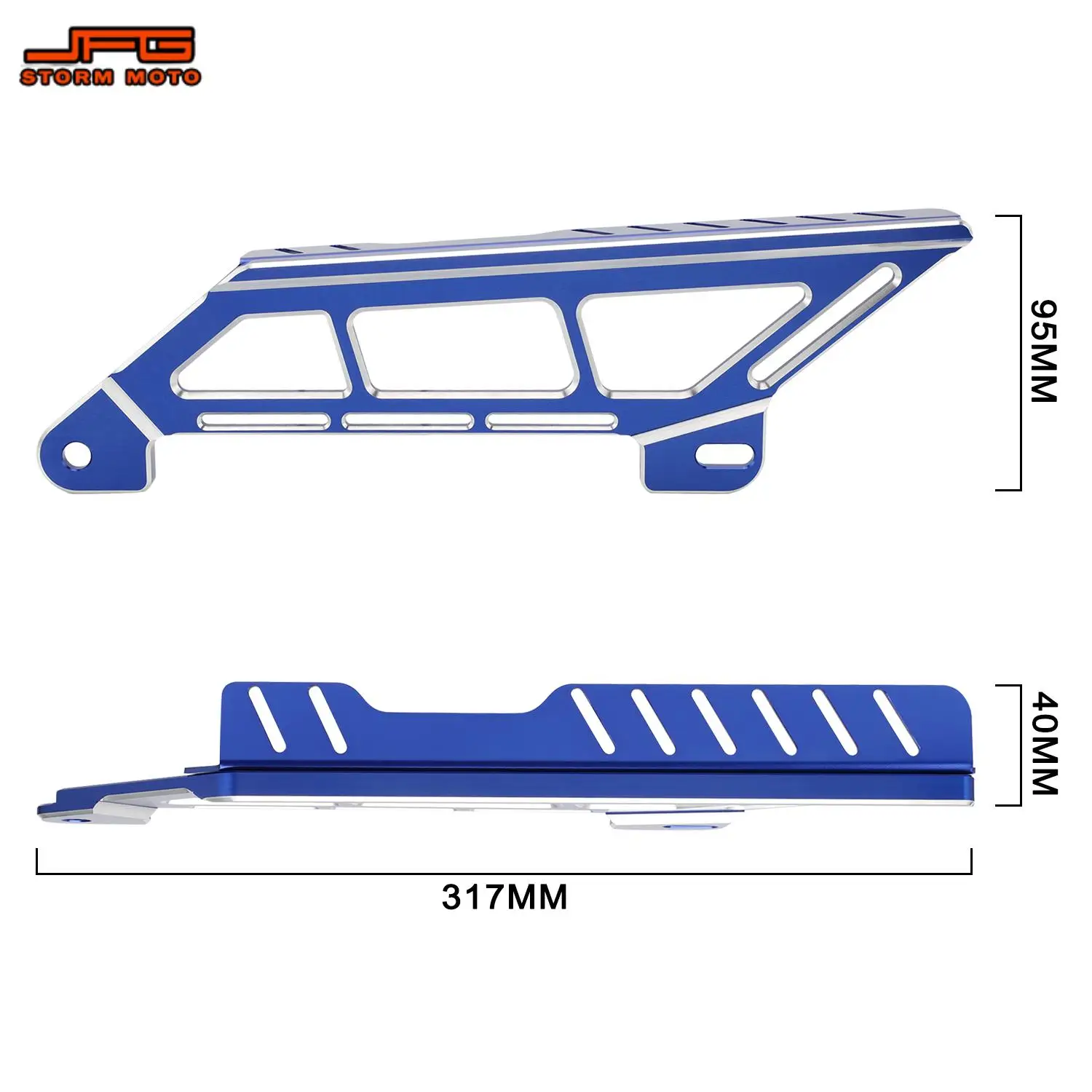 Motorcycles Accessories Chain Guide Guard Cover Protection For HAWK250 Hawk 250 Motocross Street Dirt Pit Bike 7075 Aluminum