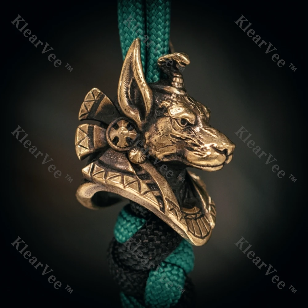 

Латунный персонализированный уличный EDC инструмент, нож, зонтик из бисера, веревка, плетение, кулон, брелок, подвеска на рюкзак, аксессуары «сделай сам»