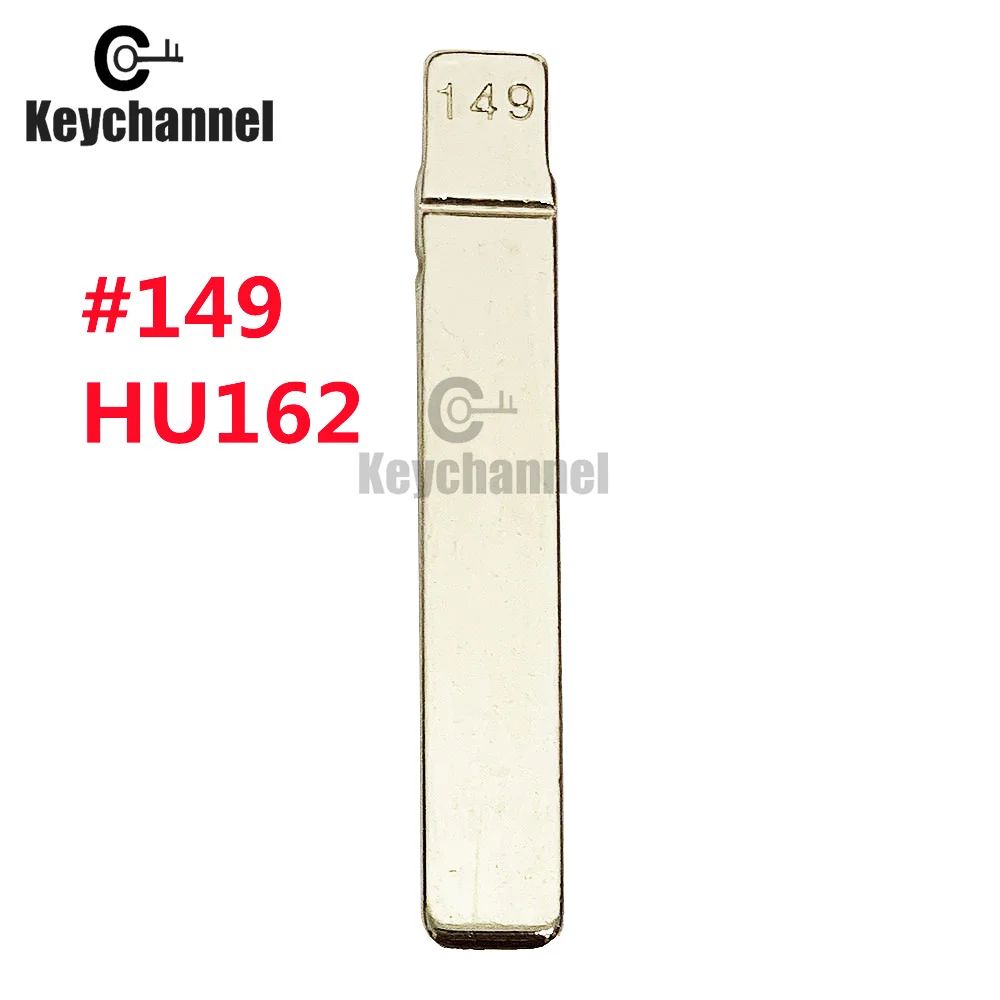 Keychannel-Hoja de llave de coche para KD, hoja de repuesto remota abatible en blanco para Renault, Toyota, BMW, VW, AUDI PSA, Peugeot, Citroen, 35