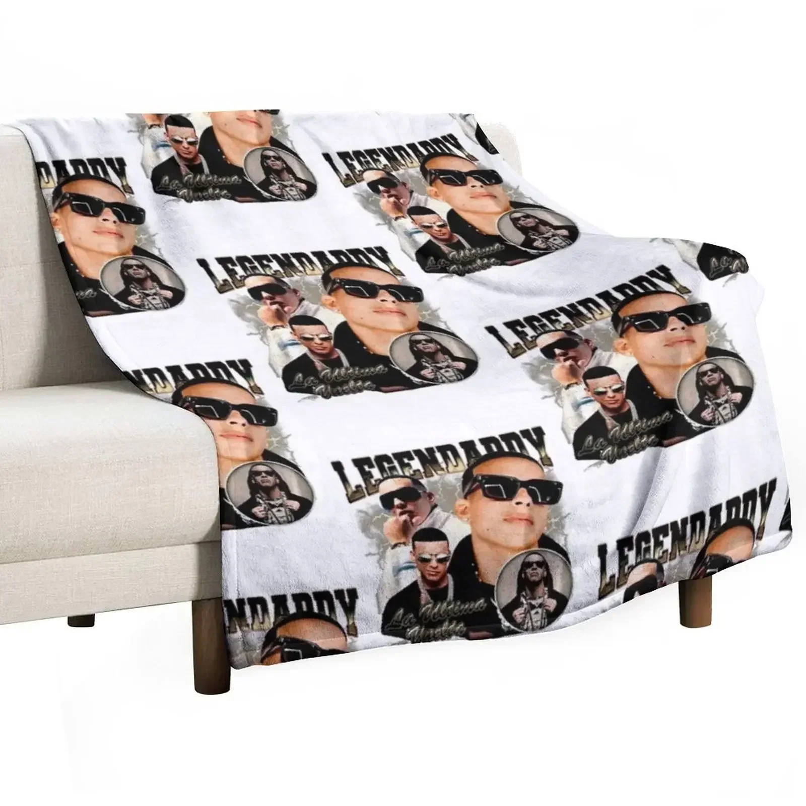 

retro Daddy Yankee Throw Blanket decorative Nap Vintage Blankets