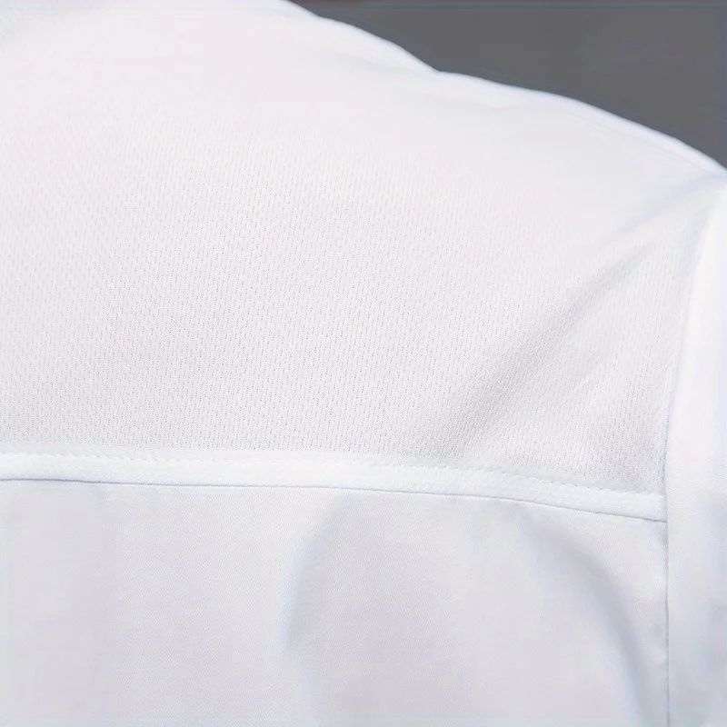 Breathable Mesh Cooking Uniform Hotel Canteen Back Kitchen Chef Work Clothes Men's Women's Restaurant Cook Shirts Catering