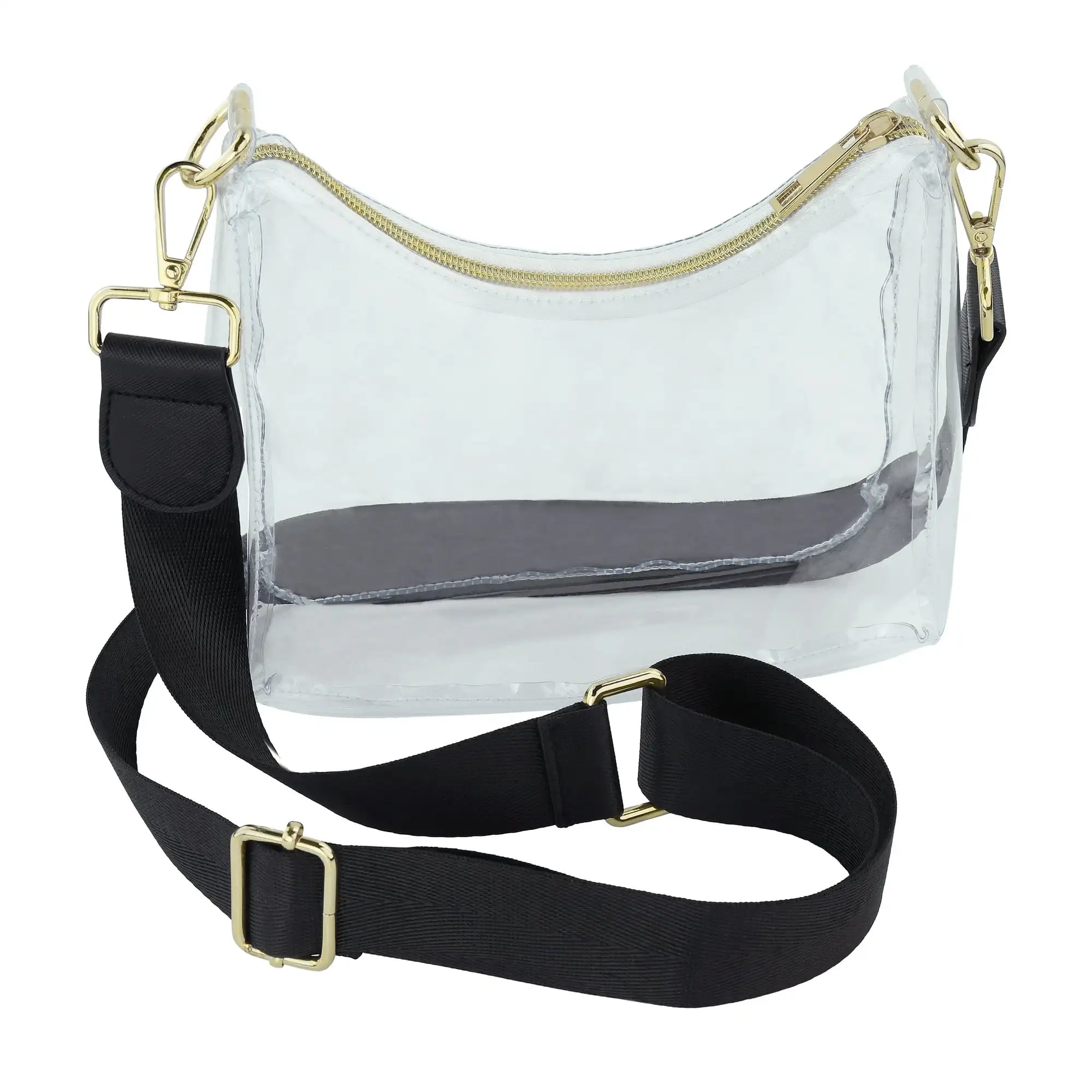 

Hello Hobby Bolso Mano Transparente Crossbody Personalizable (Uso Múltiple)