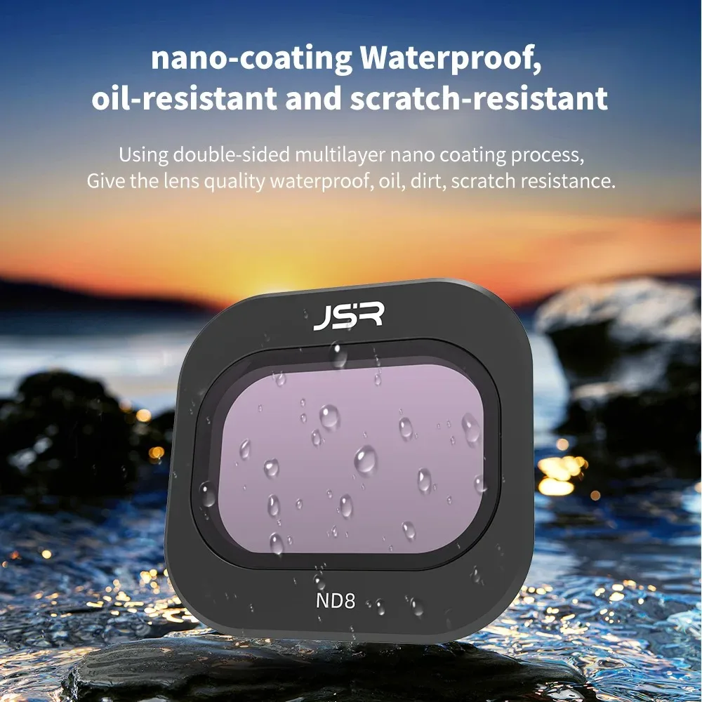 مجموعة مرشحات العدسة Fo DJI Mini 5 Pro Drone 1/4 Black Mist UV CPL مرشح ليلي طبيعي ND8/16/32/64/128 ND مجموعة مرشحات