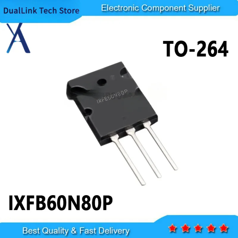 

5PCS New and Original IXFB60N80 60N80 IXFB60N80P TO-264 MAX 60A 800V