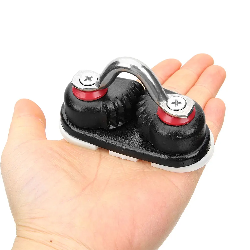 

Rope Grip Kayak Cleat Yacht Sailboat Cam Aluminum Alloy Accessories Buckles Cleats for Sailing Pilates Equipment