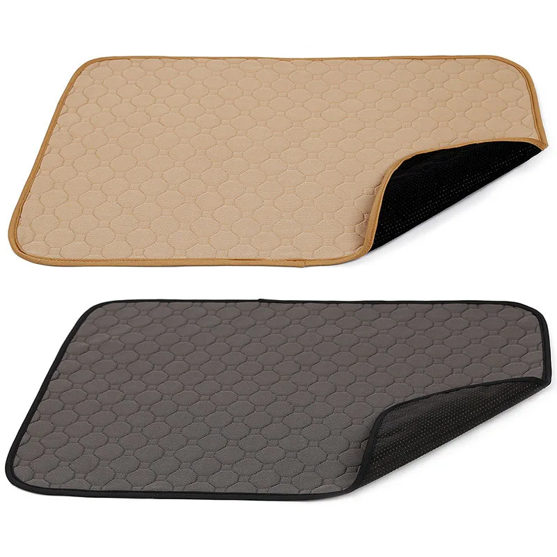 

Dog Urine Pads Washable Reusable Anti Slip Pet Pee Pad Puppy Training Pad Pet Bed Urine Mat For Car Seat Cover Pet Supplies